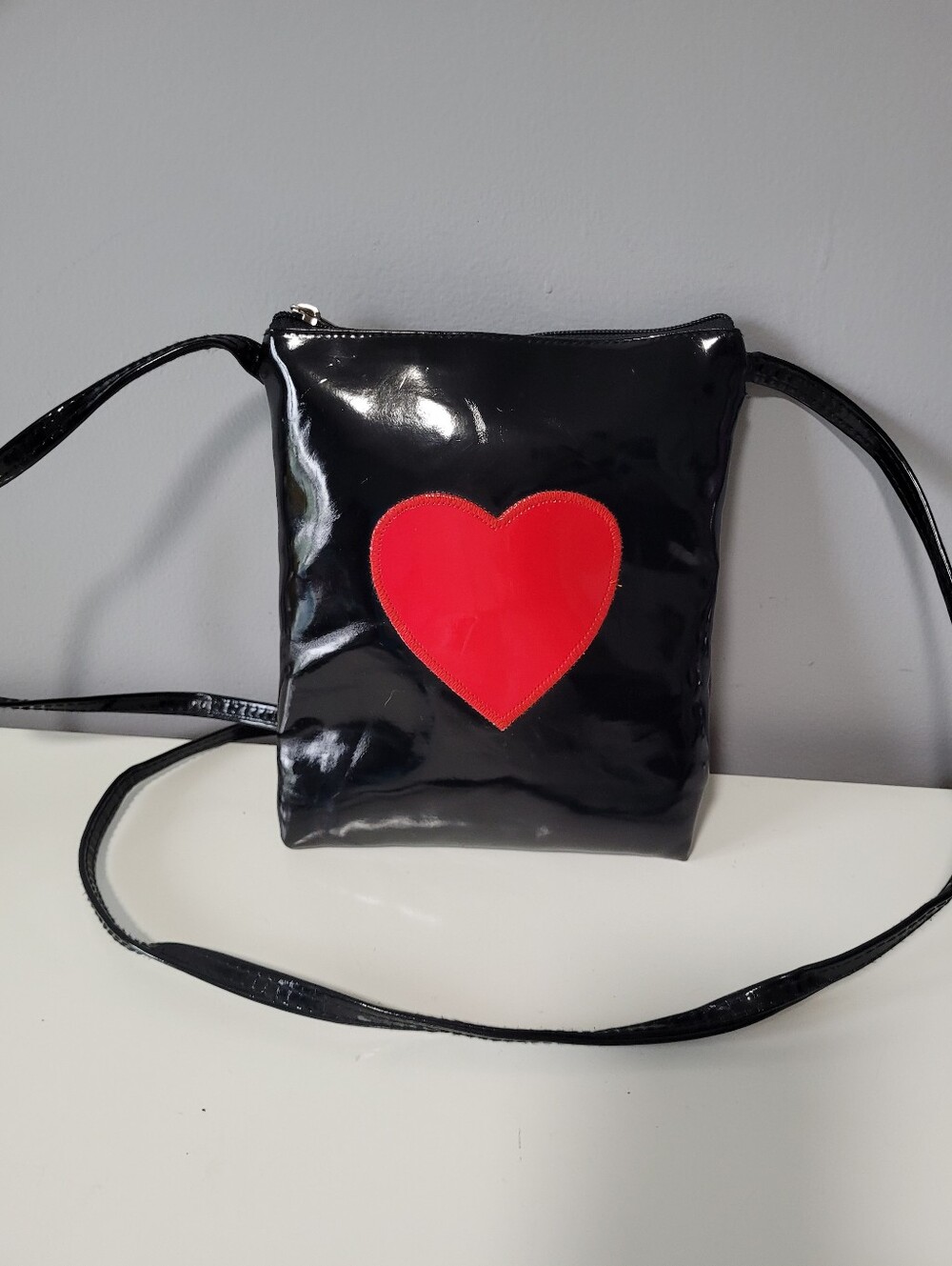 Vintage Demonia Heart Crossbody Pouch